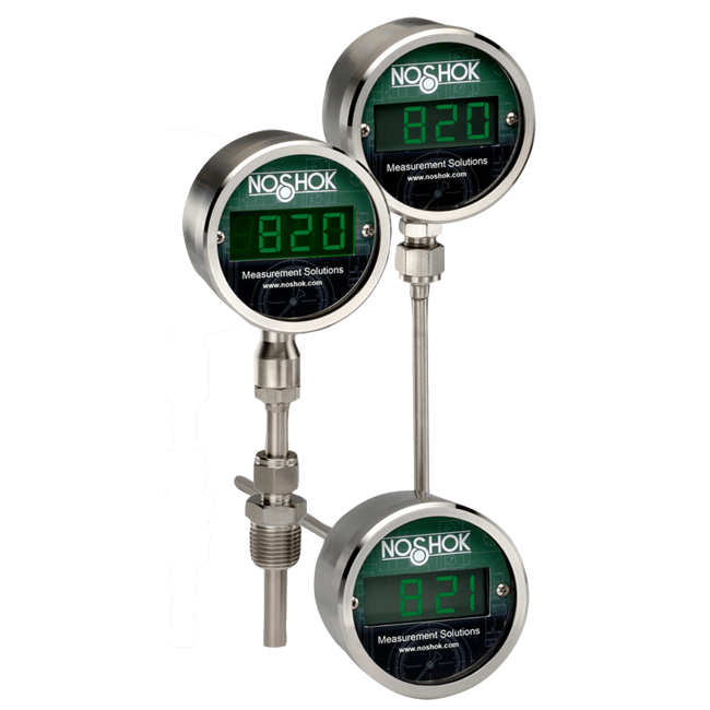 Noshok Electronic Temperature Indicator, 820/821 Series